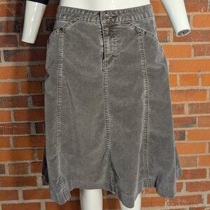 Gap Grey Denim Skirt